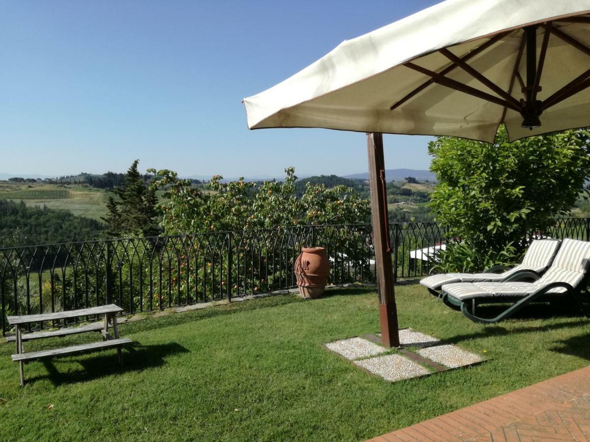 Appartement La Rocca Di Montalbino à Montespertoli Extérieur photo